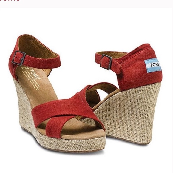 Toms Shoes - New! TOMS Women’s Wedges Size 10